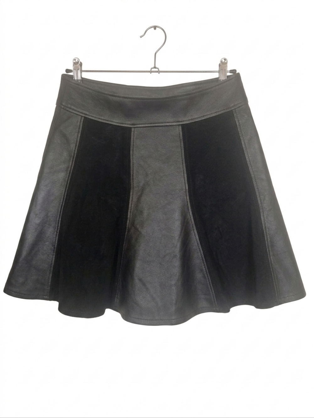 Michael Michael Kors Black 100% Lamb Leather Suede skirt. Make an Offer!